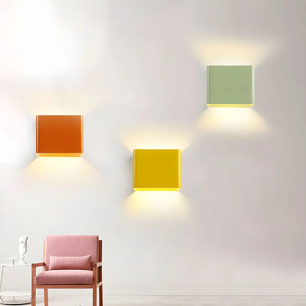 Modern LED Wall Sconce - Energy-Efficient Aluminum Bathroom Wall Light for Bedroom and Living Space 6