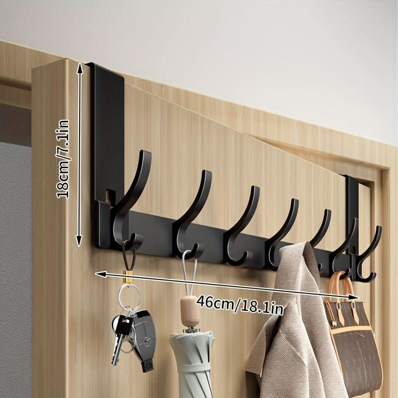 Slim Aluminium Door Hooks for Modern Storage