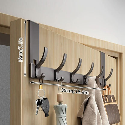 Slim Aluminium Door Hooks for Modern Storage