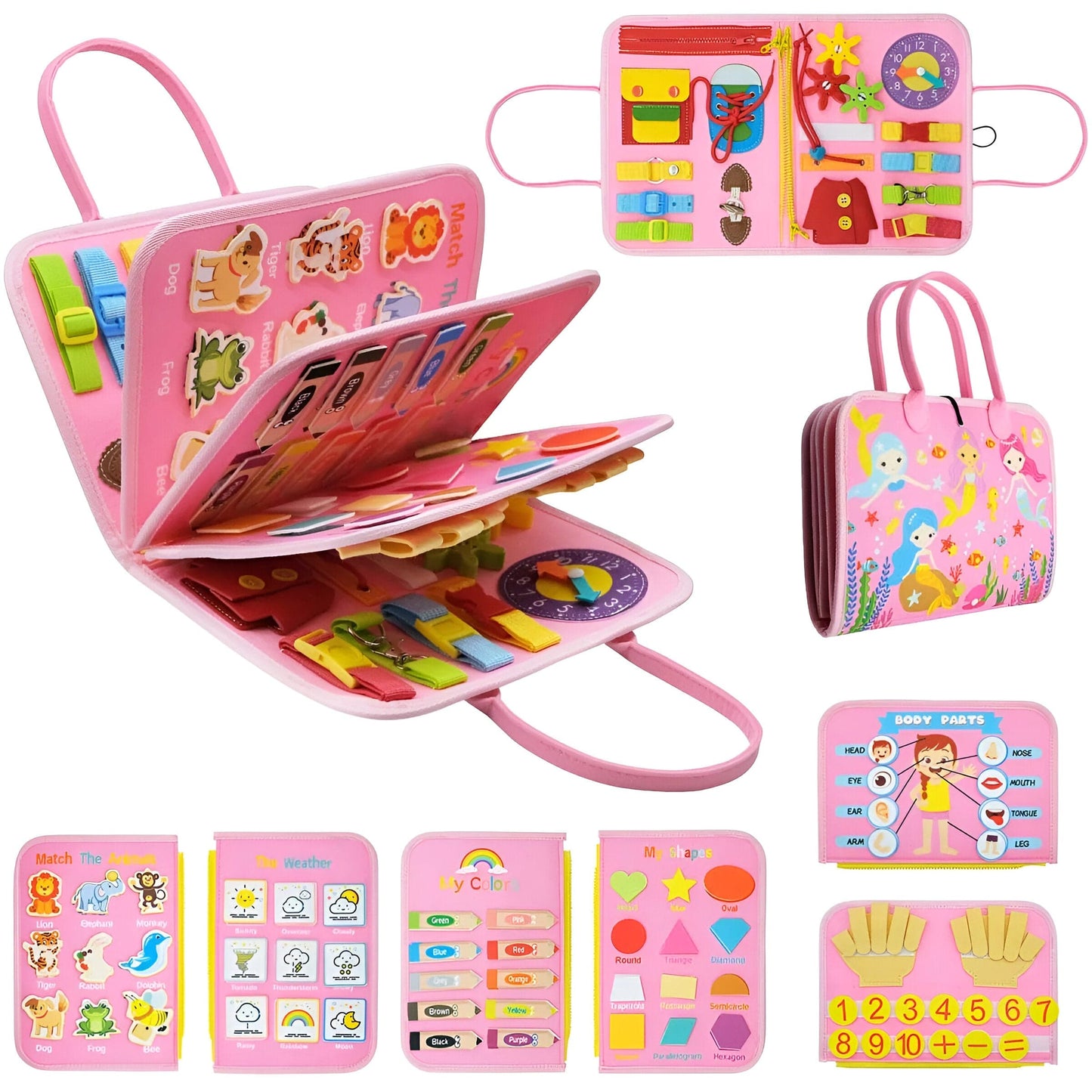 Fun Learning Interactive Book for Kids