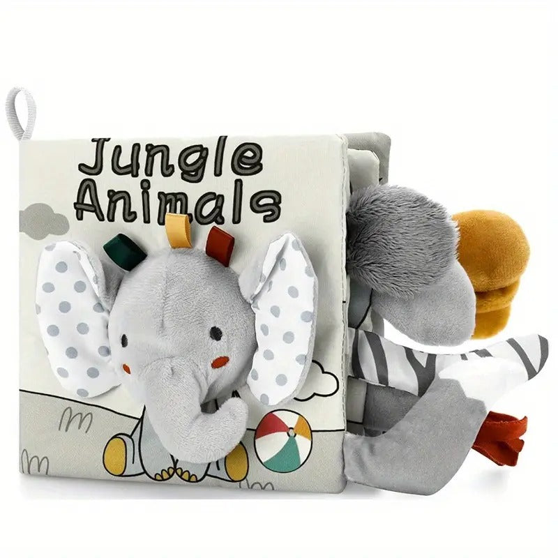 Interactive 3D Children's Sensory Book with Sounds