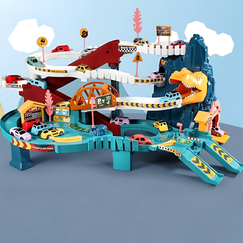 Fun Kids Dinosaur Car Track Playset - Halri