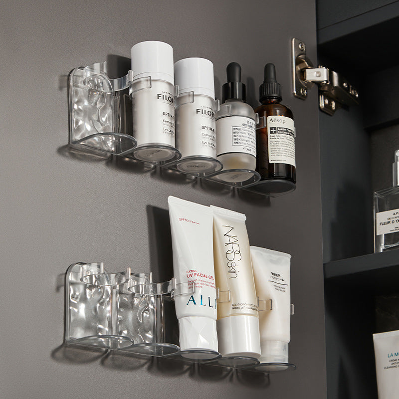 Multifunctional Self-Adhesive Floating Wall Shelf – Transparent, Space-Saving Design for Easy Installation and Versatile Use 4
