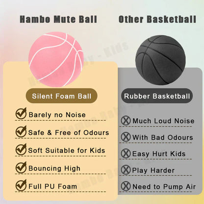 Quiet Home Basketball Practice Ball