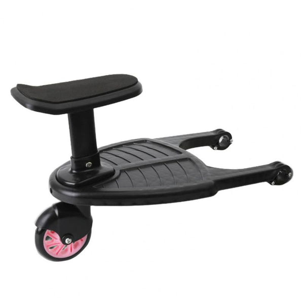 Practical Stroller Skateboard Attachment