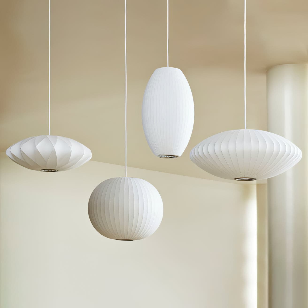 Simple Glass Globe Pendant Lighting