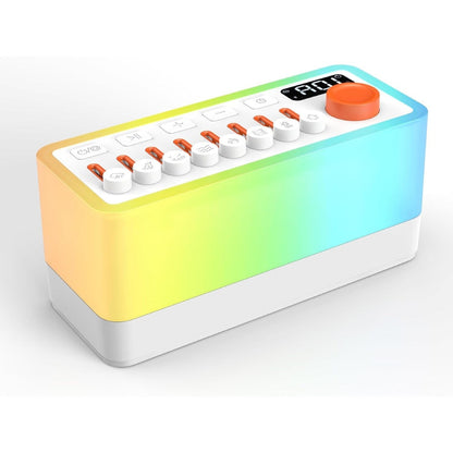 Calming White Noise Sound Machine with Color Lights - Halri