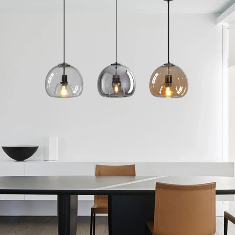 Elegant Glass Pendant Lighting Fixture