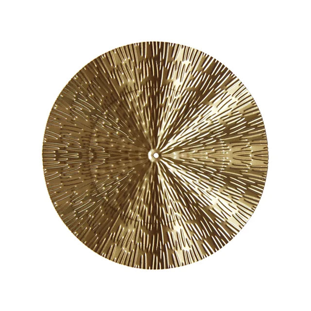 Metallic Gold Geometric Wall Decor