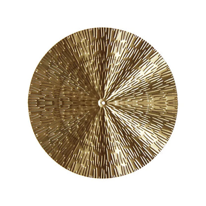 Metallic Gold Geometric Wall Decor