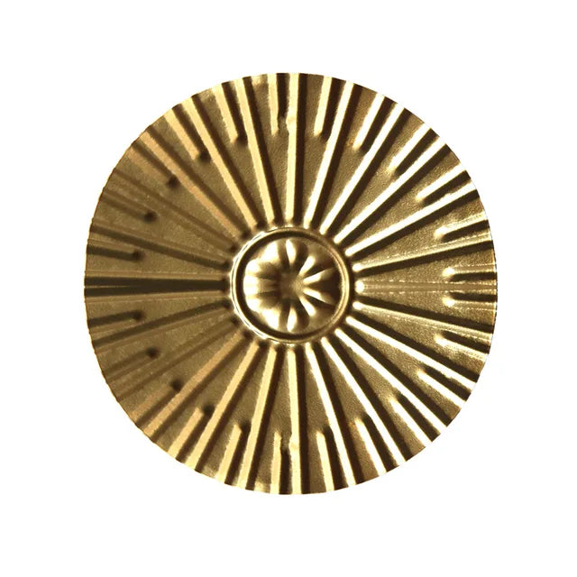 Metallic Gold Geometric Wall Decor
