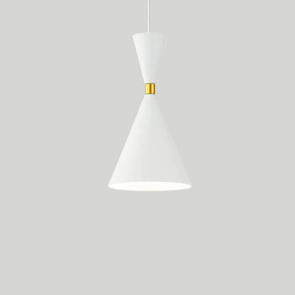 Nordic Geometric Black Pendant Light – Adjustable LED Hanging Light for Modern Kitchen and Living Room 6