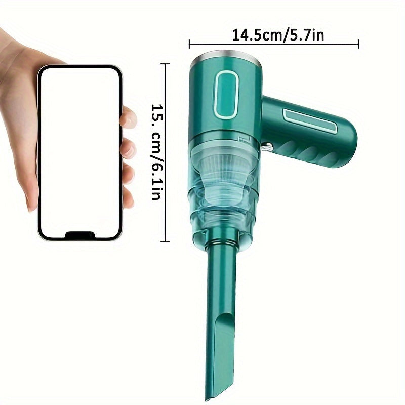 Compact Cordless Handheld Car Vacuum Cleaner