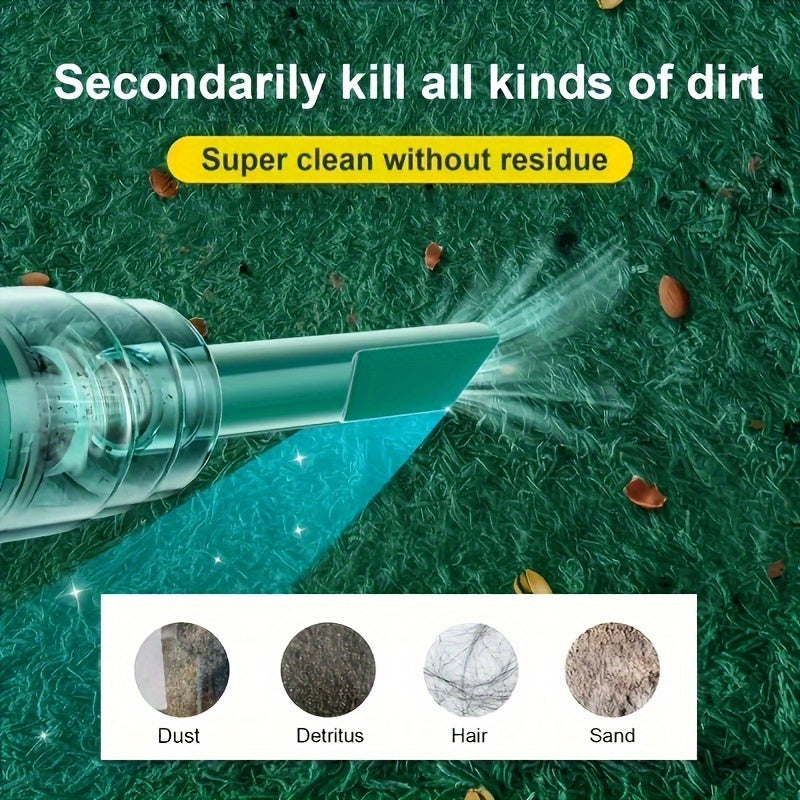 Compact Cordless Handheld Car Vacuum Cleaner