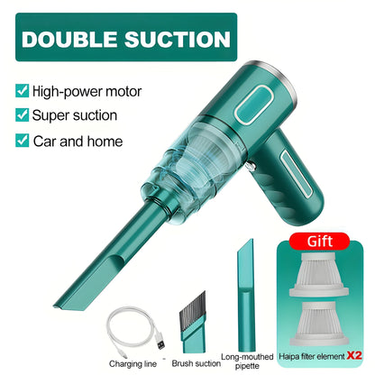 Compact Cordless Handheld Car Vacuum Cleaner