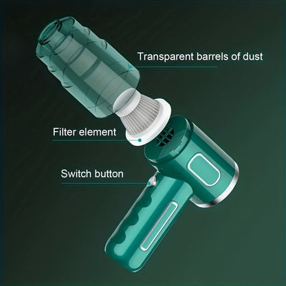 Compact Cordless Handheld Car Vacuum Cleaner