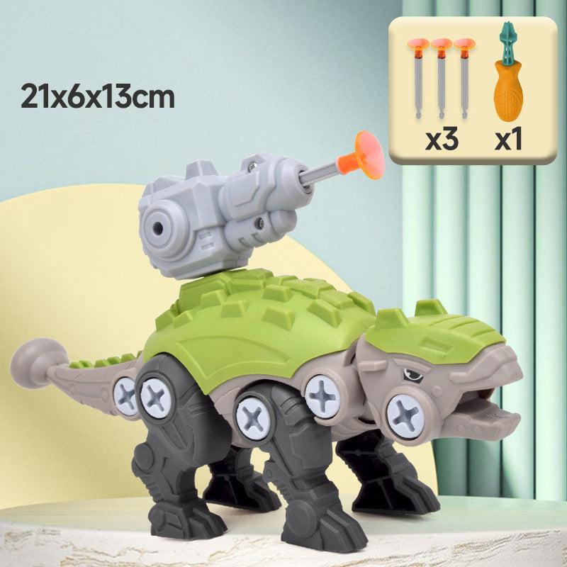 Fun Dino Construction Play Set with Blaster