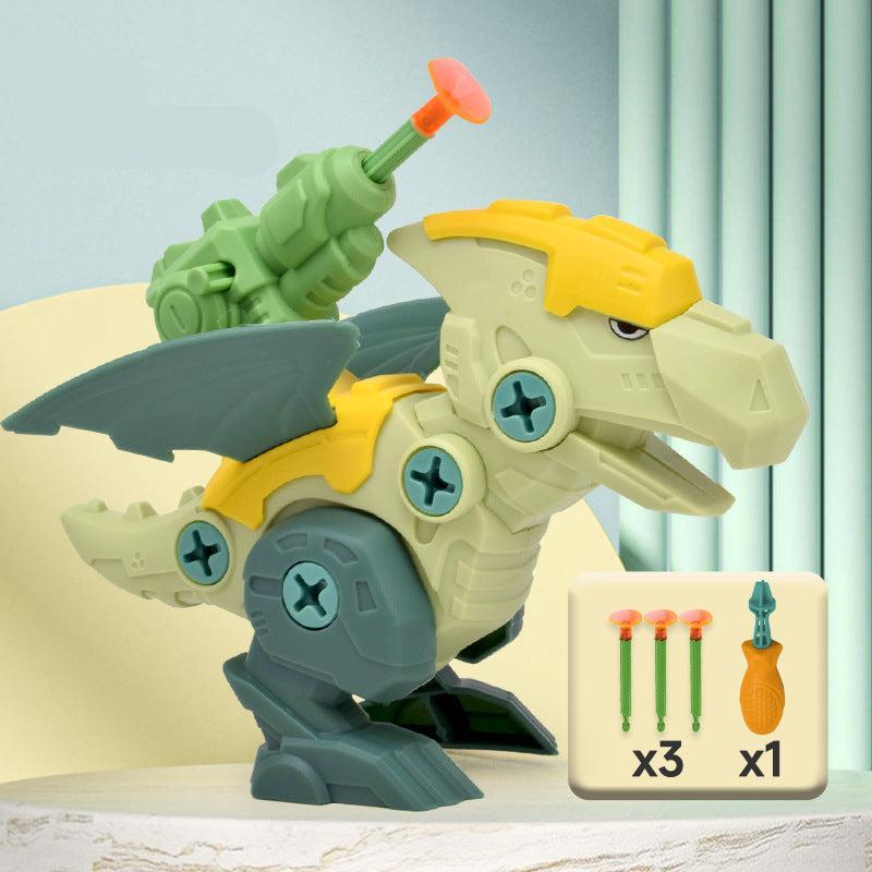Fun Dino Construction Play Set with Blaster