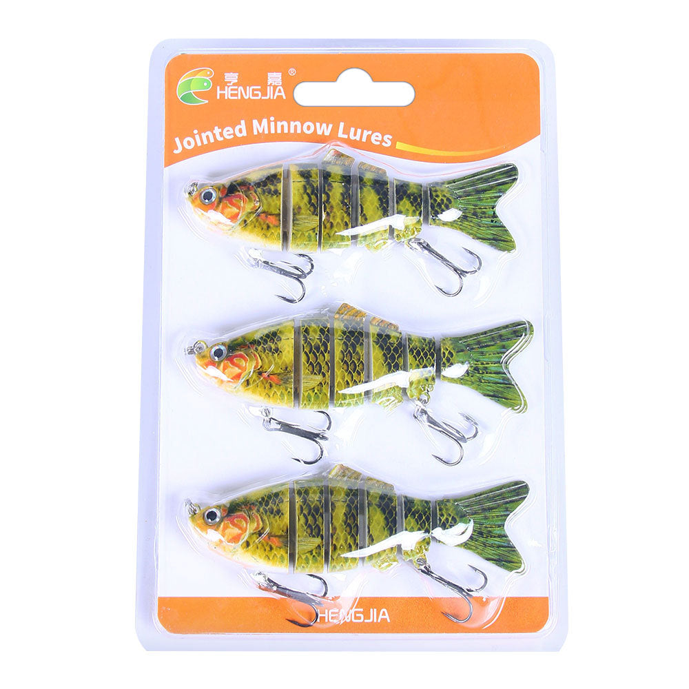 Realistic 6-Piece Fishing Bait Lures