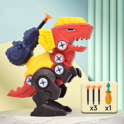 Fun Dino Construction Play Set with Blaster
