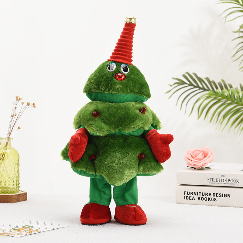 Fun Animated Holiday Tree Figure - Halri