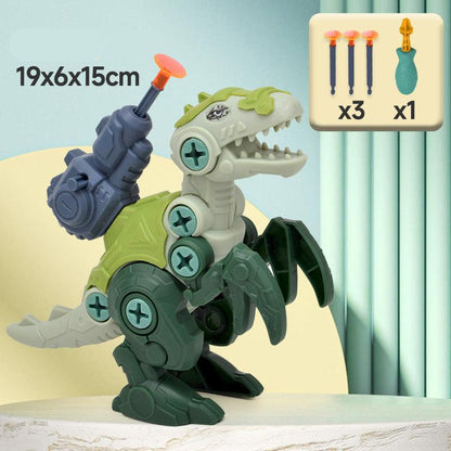 Fun Dino Construction Play Set with Blaster