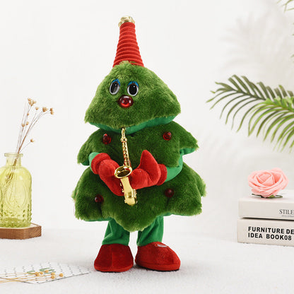 Fun Animated Holiday Tree Figure
