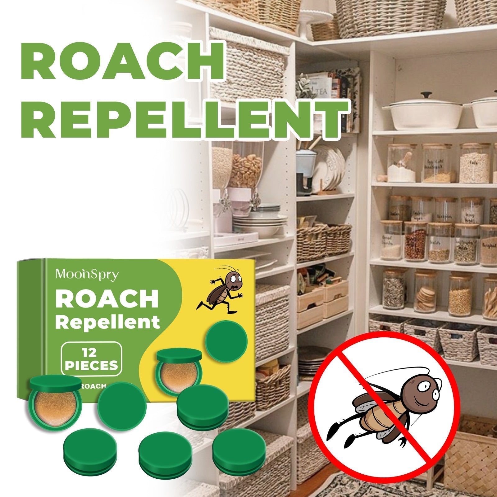Non-Toxic Roach Killer Bait Stations - Halri