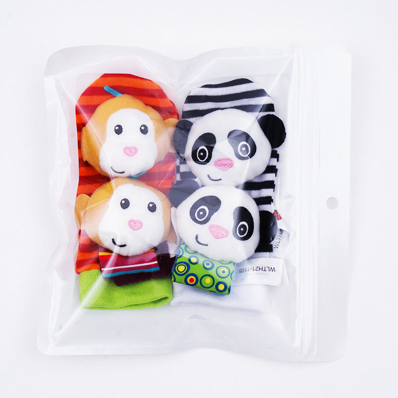 Soft Baby Socks and Teether Set
