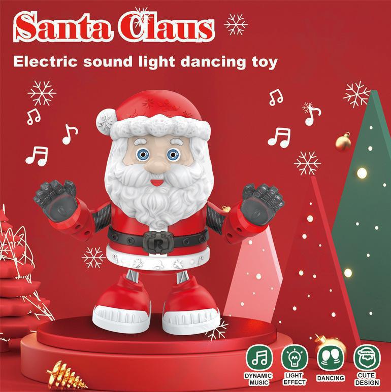 Fun Musical Santa Figure Lamp Toy - Halri