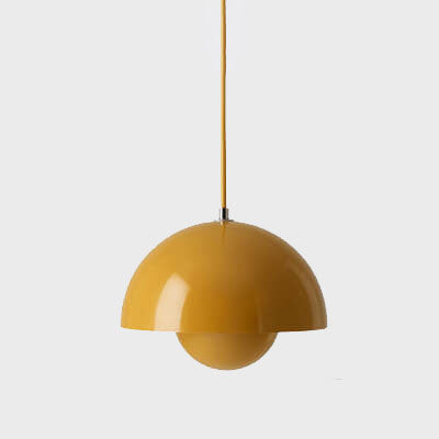 Simple Round Pendant Light Modern Ceiling Fixture