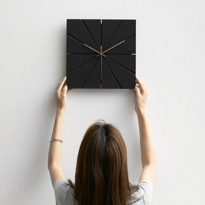 Simple Quiet Large Wall Clock for Home Decor