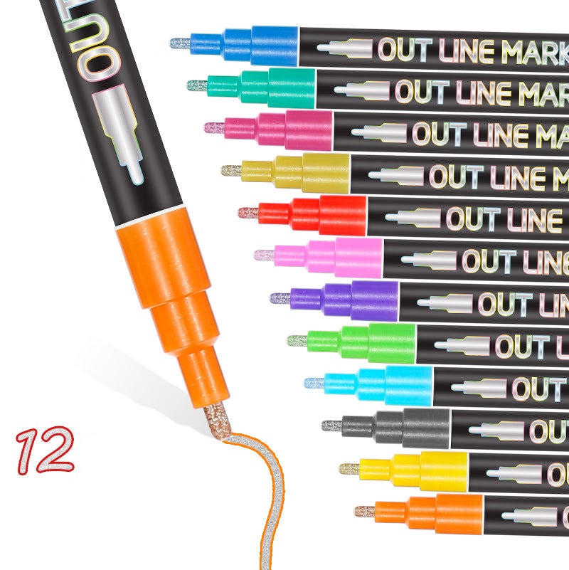 Magical Colorful Makeup Brushes