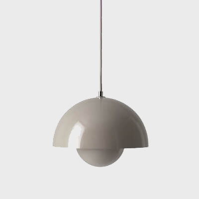 Simple Round Pendant Light Modern Ceiling Fixture