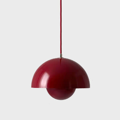 Simple Round Pendant Light Modern Ceiling Fixture