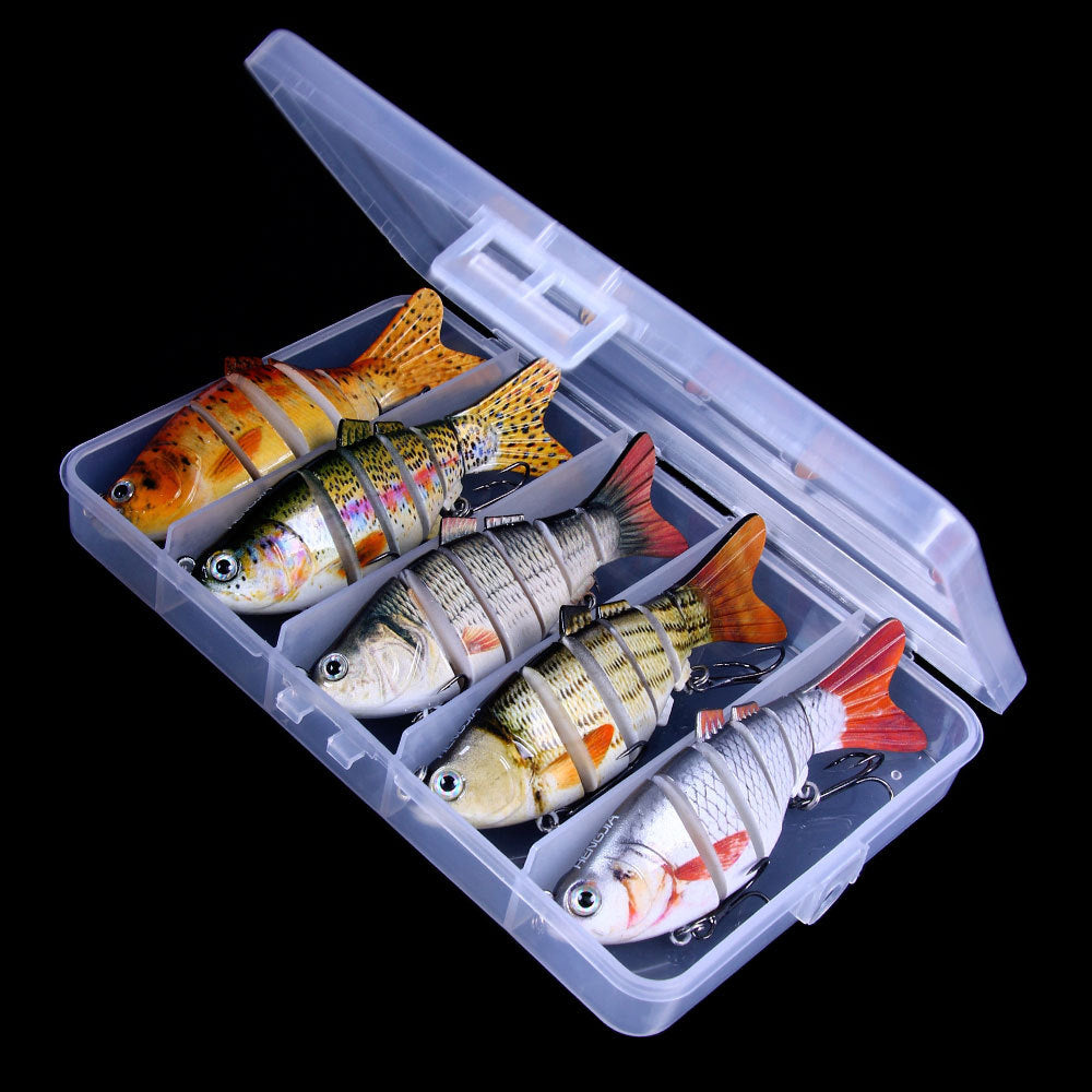 Realistic 6-Piece Fishing Bait Lures