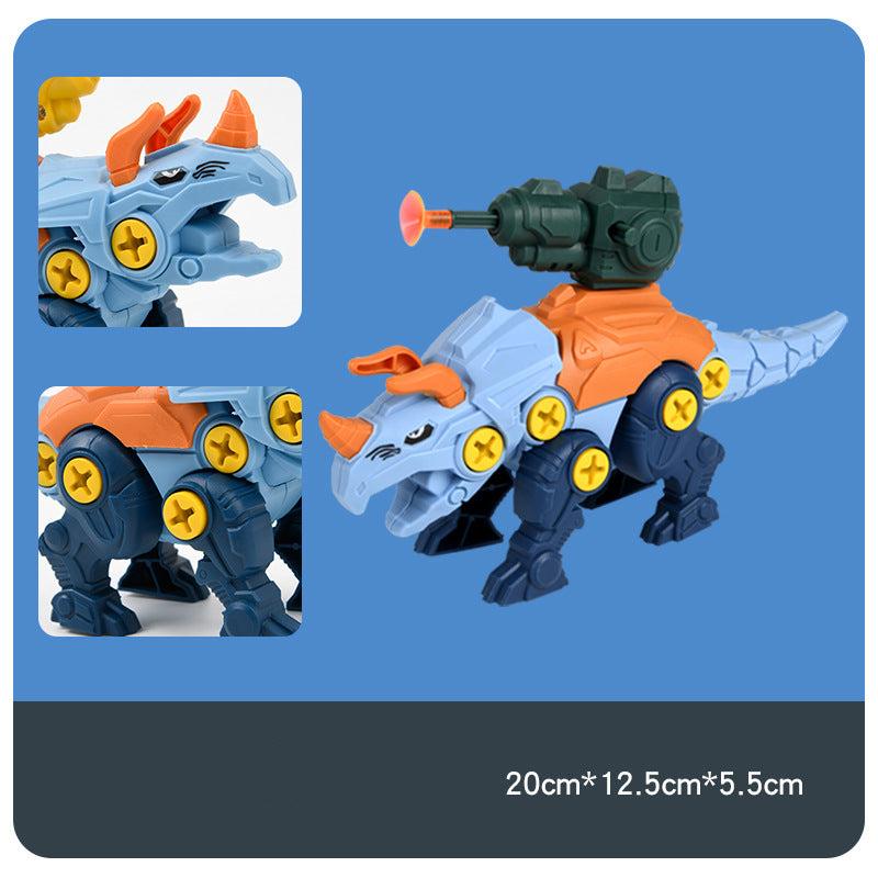 Fun Dino Construction Play Set with Blaster - Halri