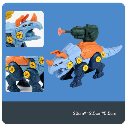 Fun Dino Construction Play Set with Blaster - Halri