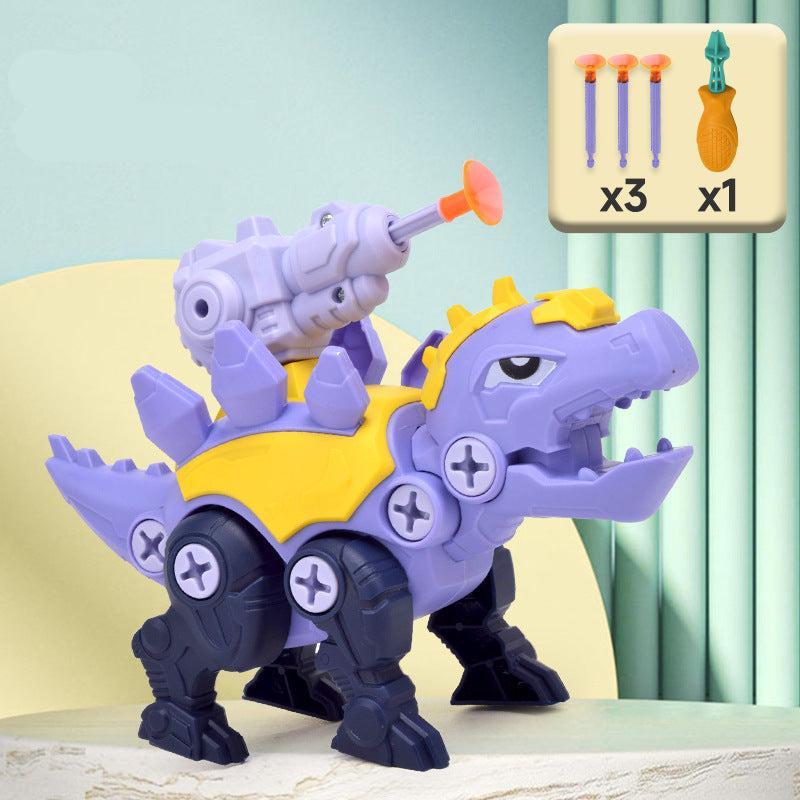 Fun Dino Construction Play Set with Blaster