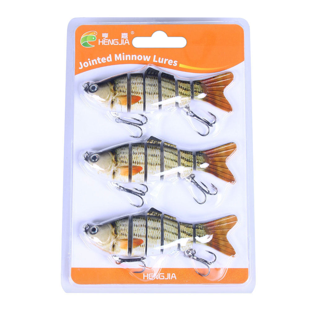 Realistic 6-Piece Fishing Bait Lures