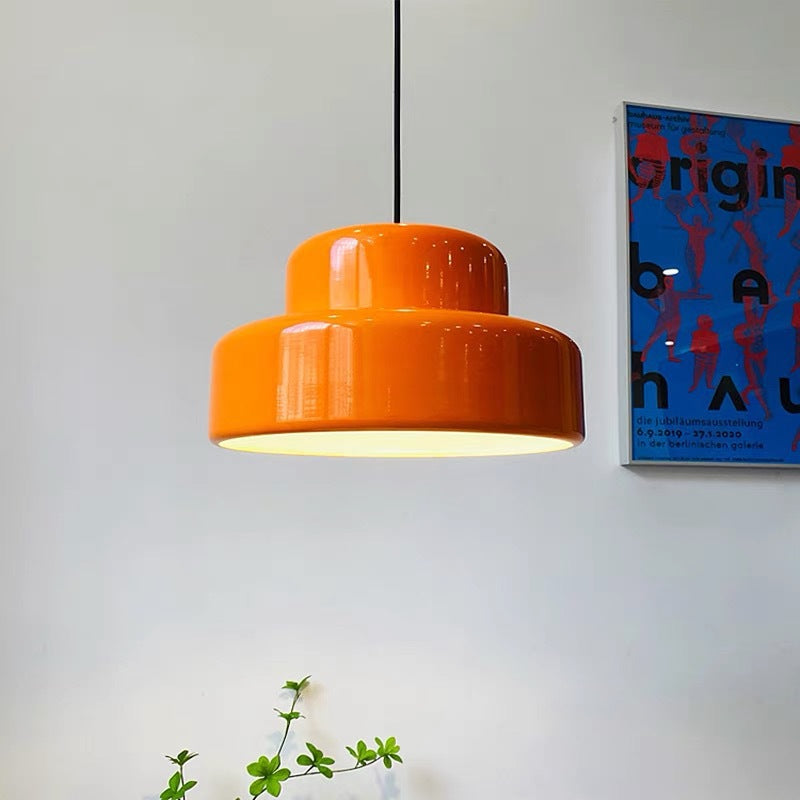 Retro Style Hanging Orange Lamp - Halri