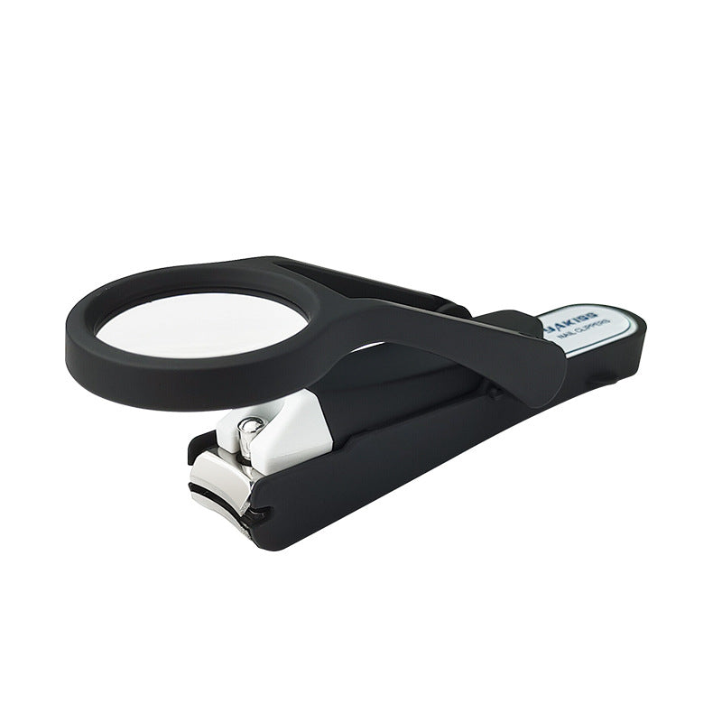 Easy Grip 2X Magnifying Nail Cutter with Sharp Blades - Halri