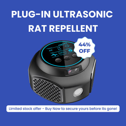 Effective Indoor Rodent Repeller with 4 Speakers