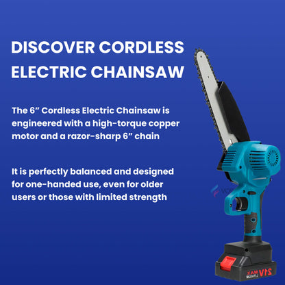 Portable Electric Chainsaw for Easy Tree Pruning