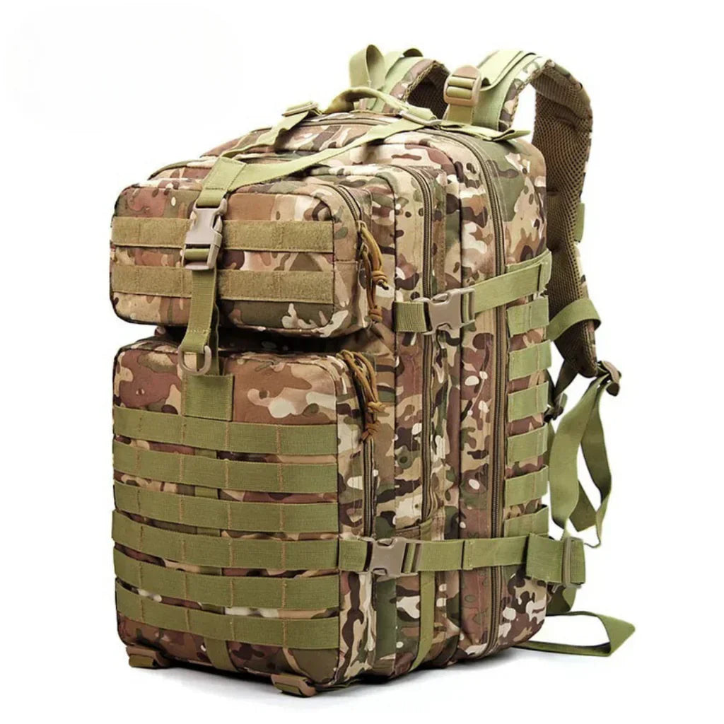 Rugged Outdoor Backpack for Hiking and Travel