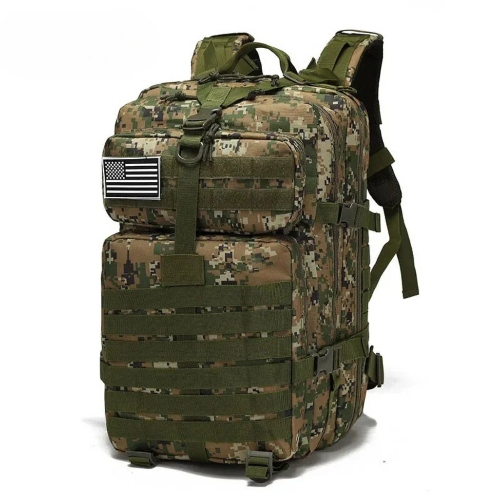 Rugged Outdoor Backpack for Hiking and Travel