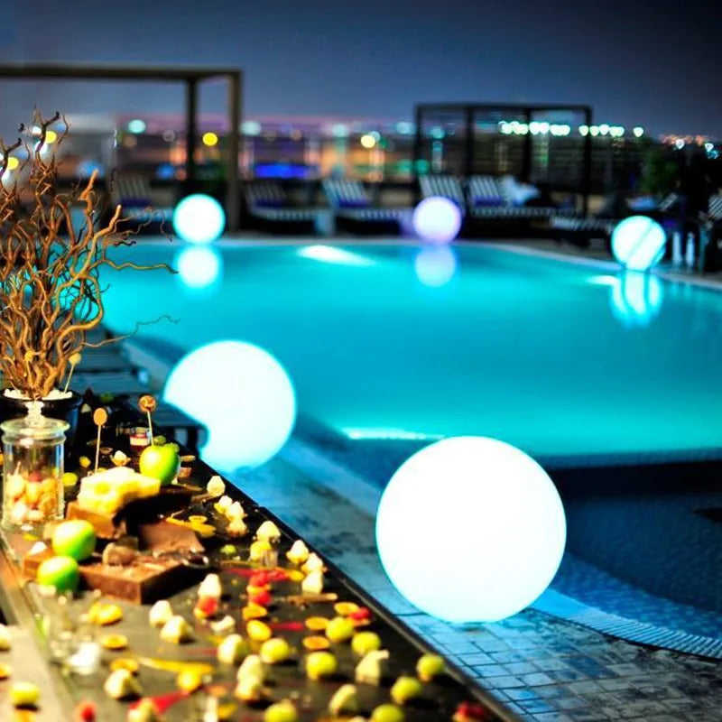 Colorful Solar Powered Garden Light Ball