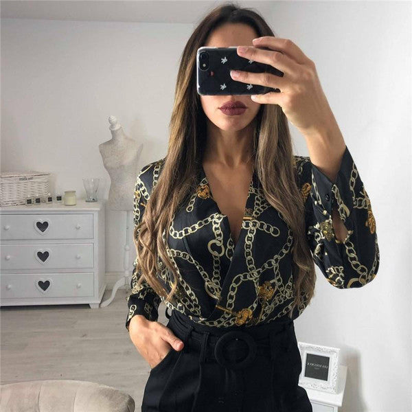 Retro Style Women's Bodysuit