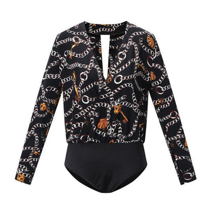 Retro Style Women's Bodysuit