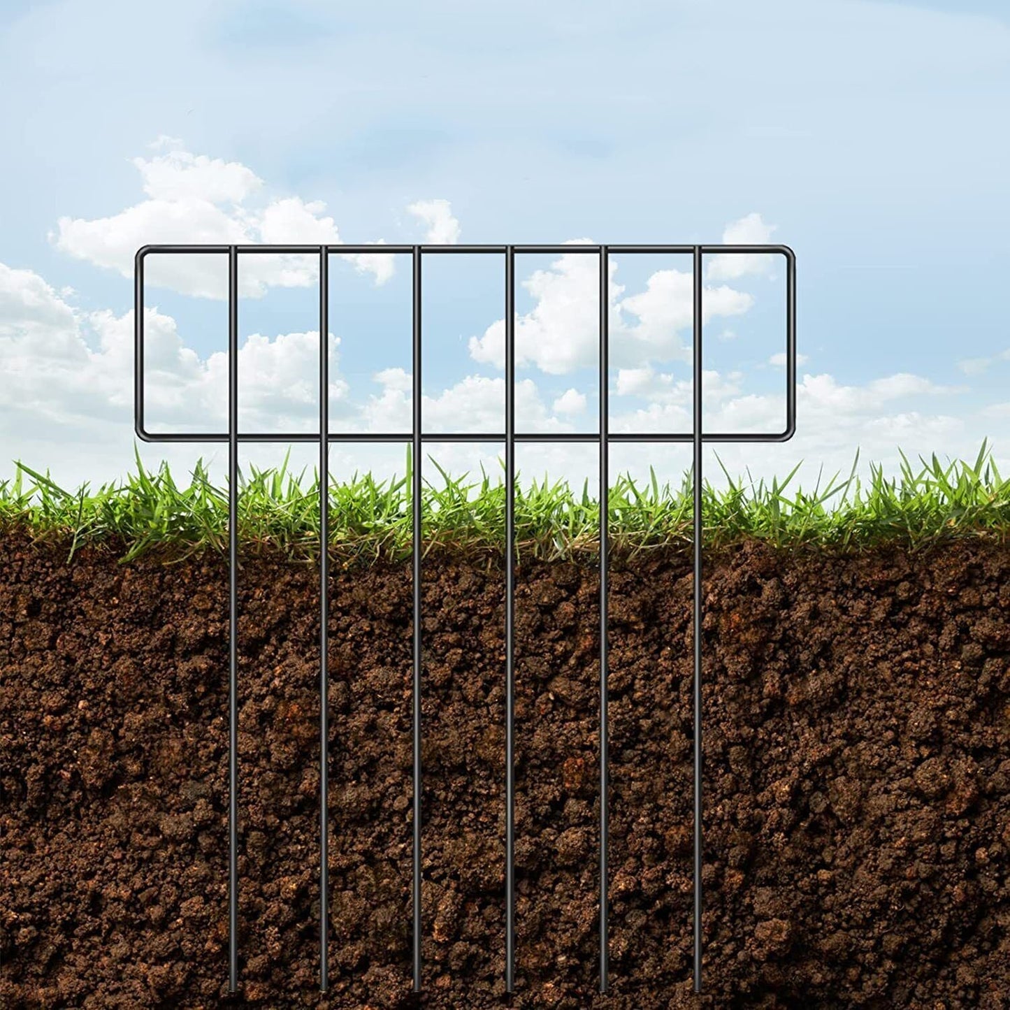 Strong Metal Yard Pet Gate Fence